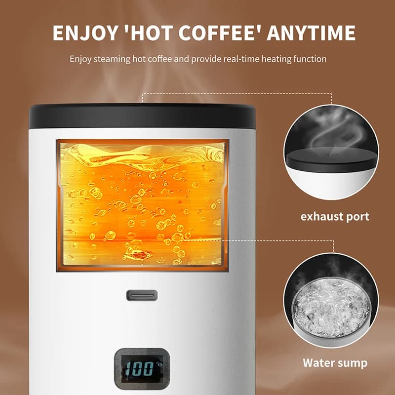 Máquina de Café Elétrica Portátil 7800mAh
