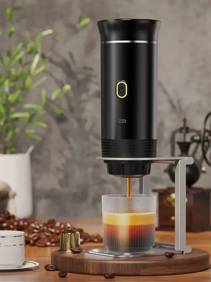 Máquina de Café Espresso Portátil 3 em 1