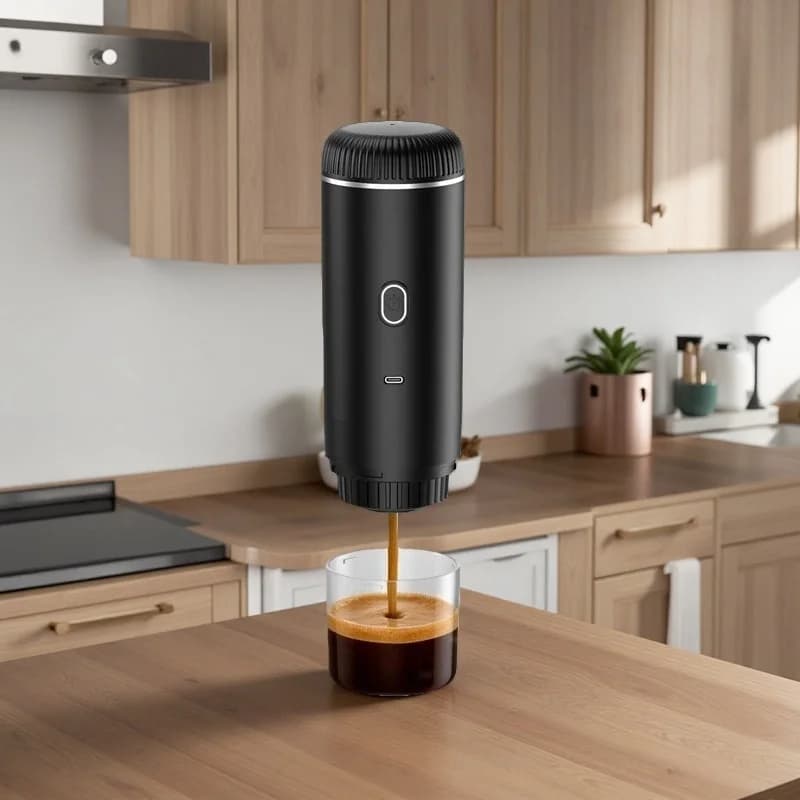 Máquina de Espresso Portátil 20-Bar