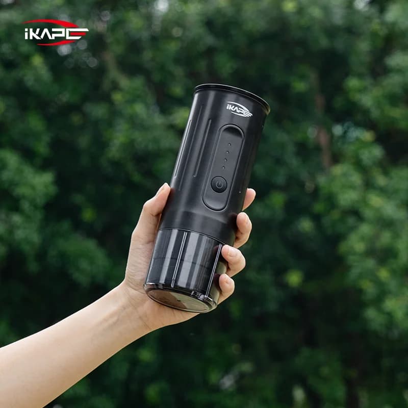 Cafeteira Manual Portátil para Cápsula e Café Moído