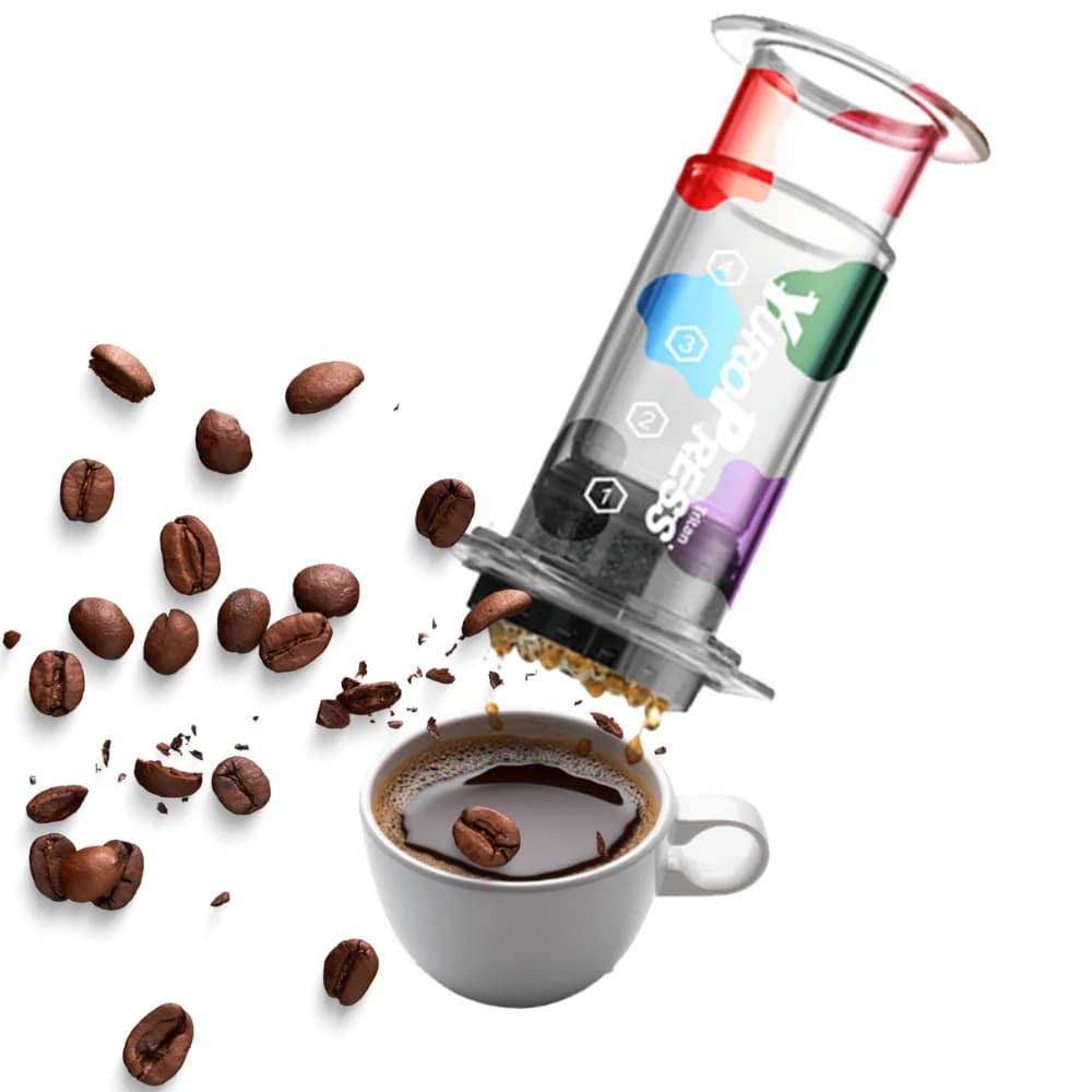 Máquina de Café Portátil por Pressão de Ar