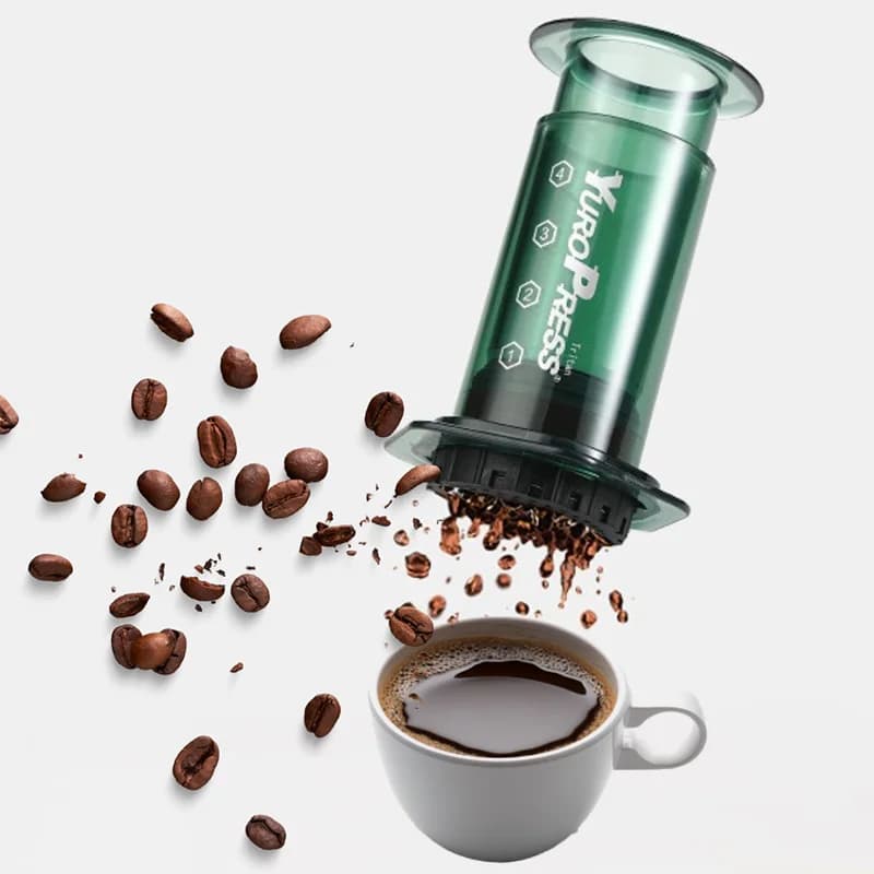 Máquina de Café Espresso Portátil Prensa Francesa